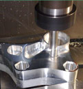 Gravação de peças em máquinas CNC
