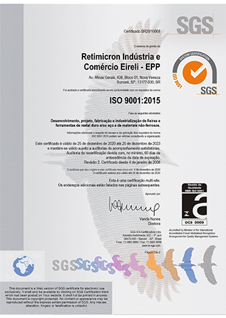 Certificação Certificação